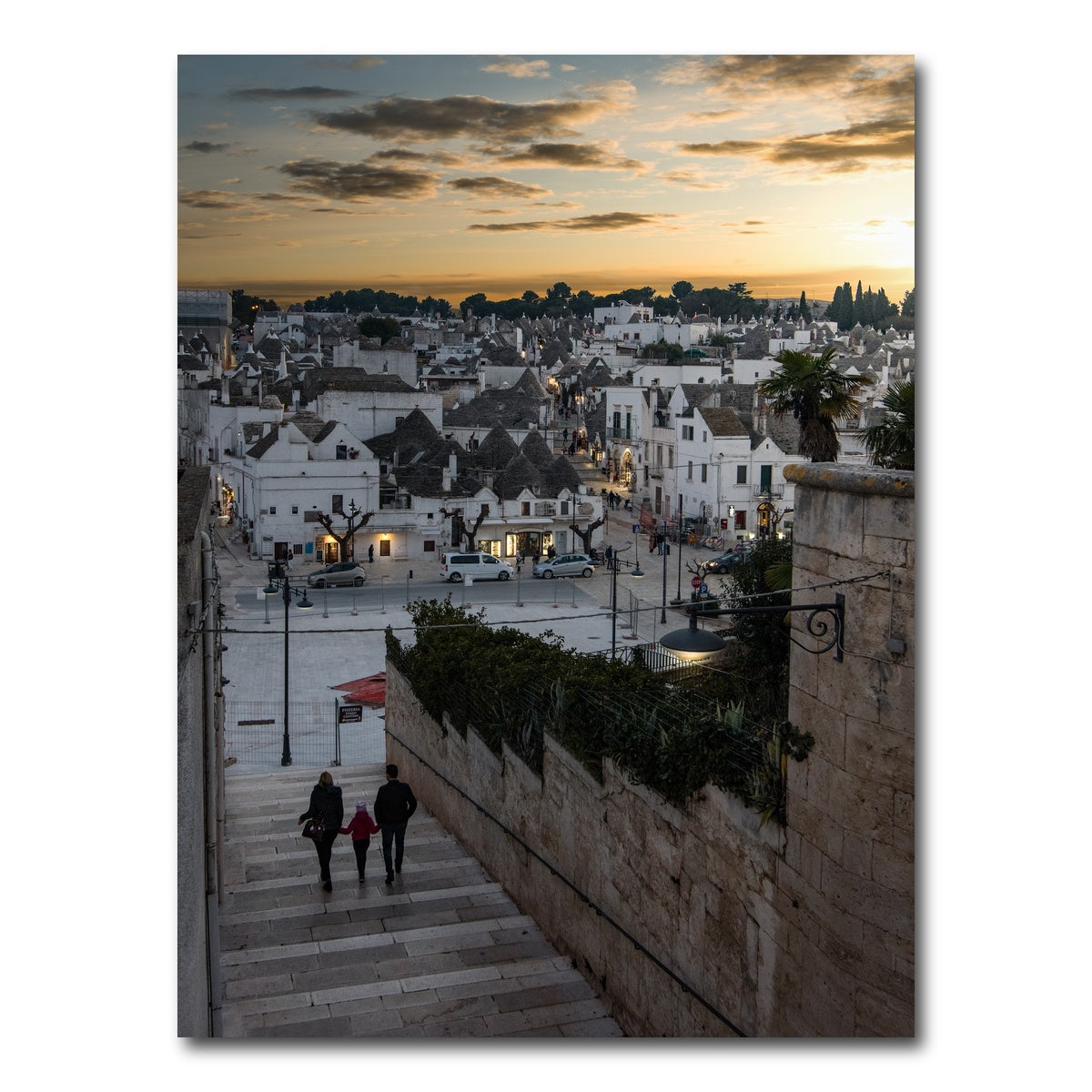 AUTO-MOCKUP WHITE | View of Alberobello | 1 Piece | Gallery Wrap Canvas | group=3x4