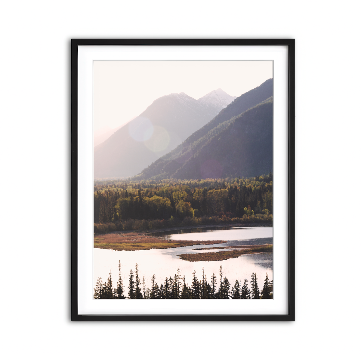 Framed Print 3x4 Black
