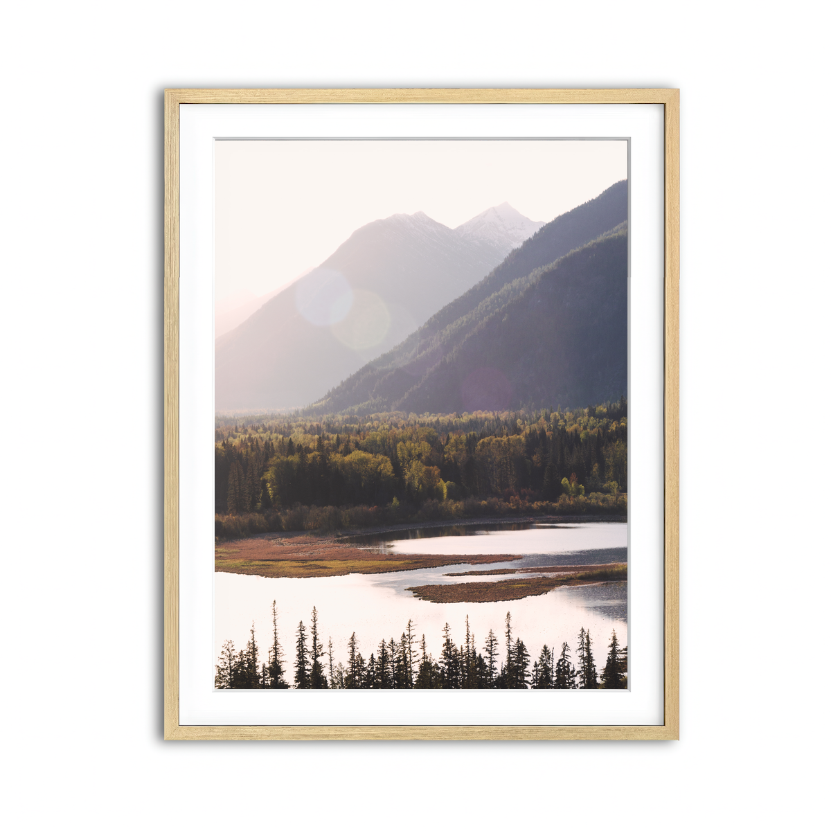 Framed Print 3x4 Natural