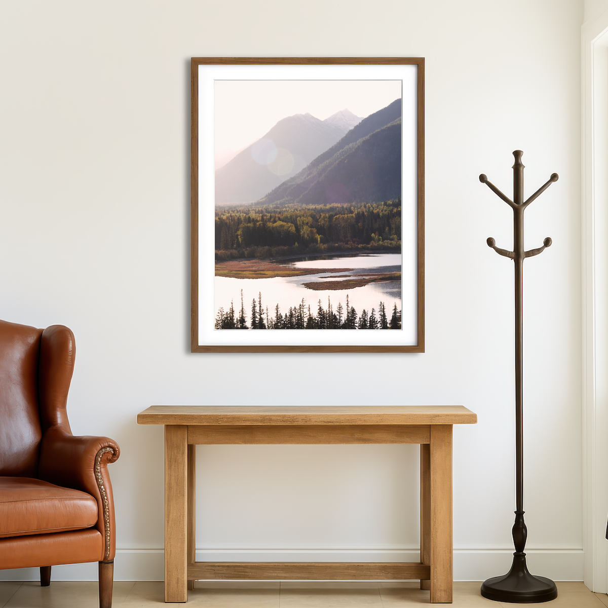 AUTO-MOCKUP ROOM | View of St. Mary's Wall Art