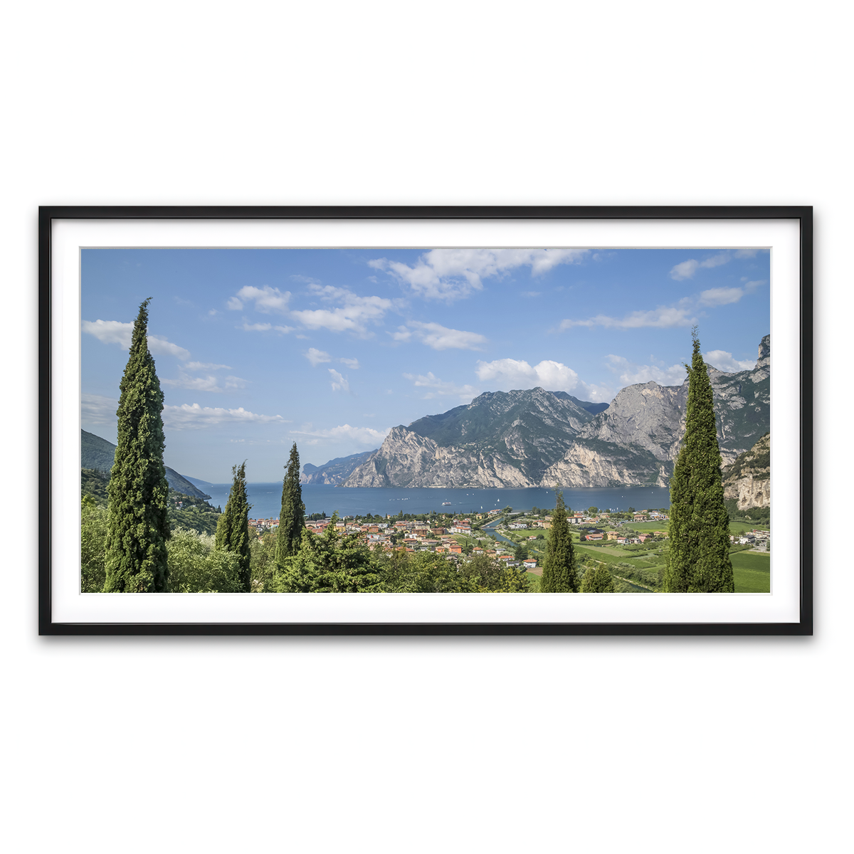 Framed Print 2x1 Black