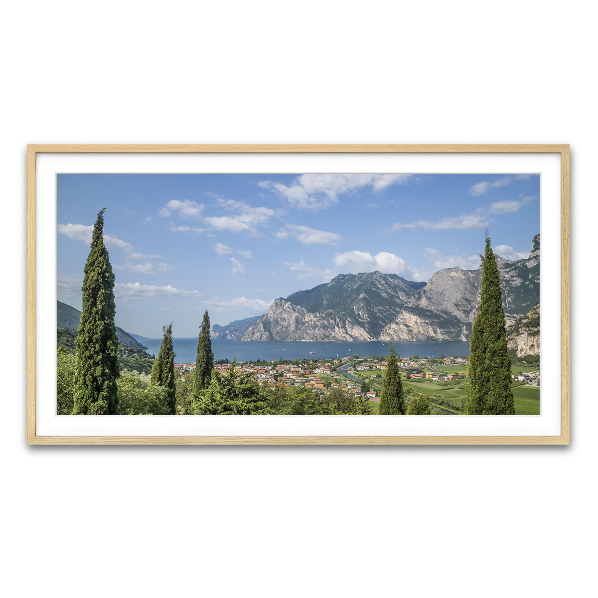 Framed Print 2x1 Natural