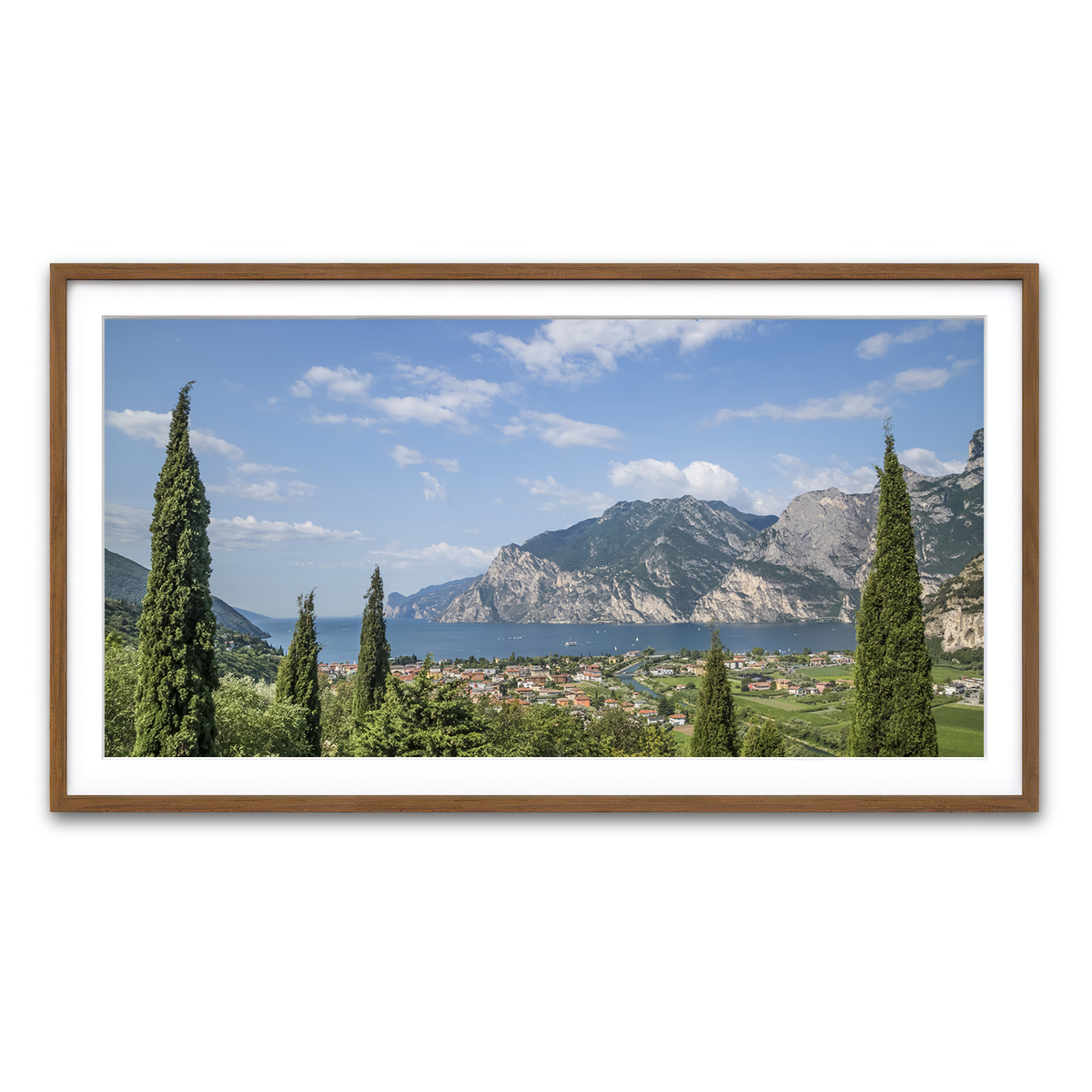 Framed Print 2x1 Walnut