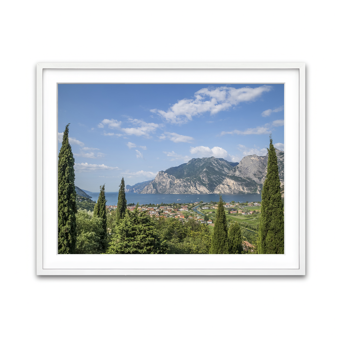 Framed Print 4x3 White