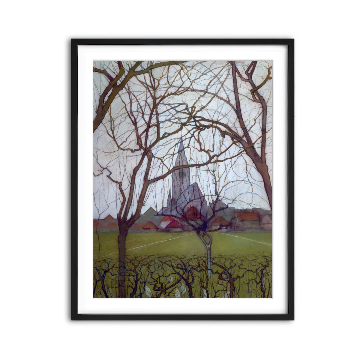 Framed Print 3x4 Black