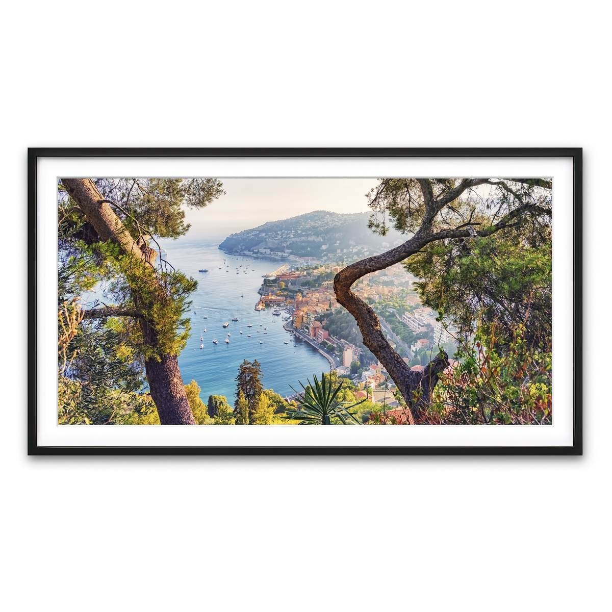 Framed Print 2x1 Black