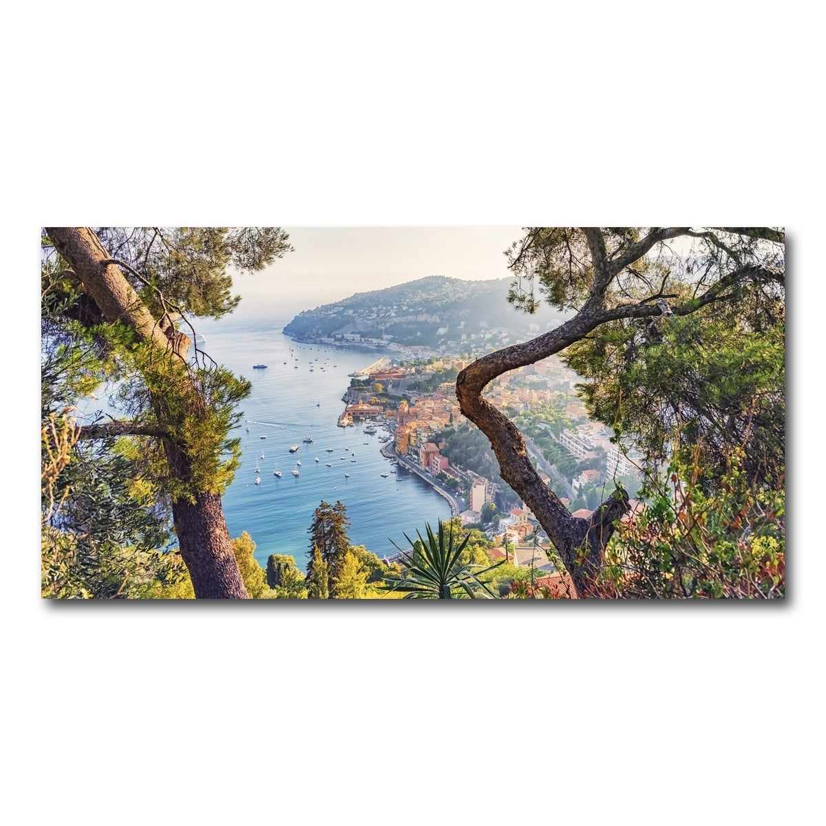 AUTO-MOCKUP WHITE | Villefranche Coastline | 1 Piece | Gallery Wrap Canvas | group=2x1