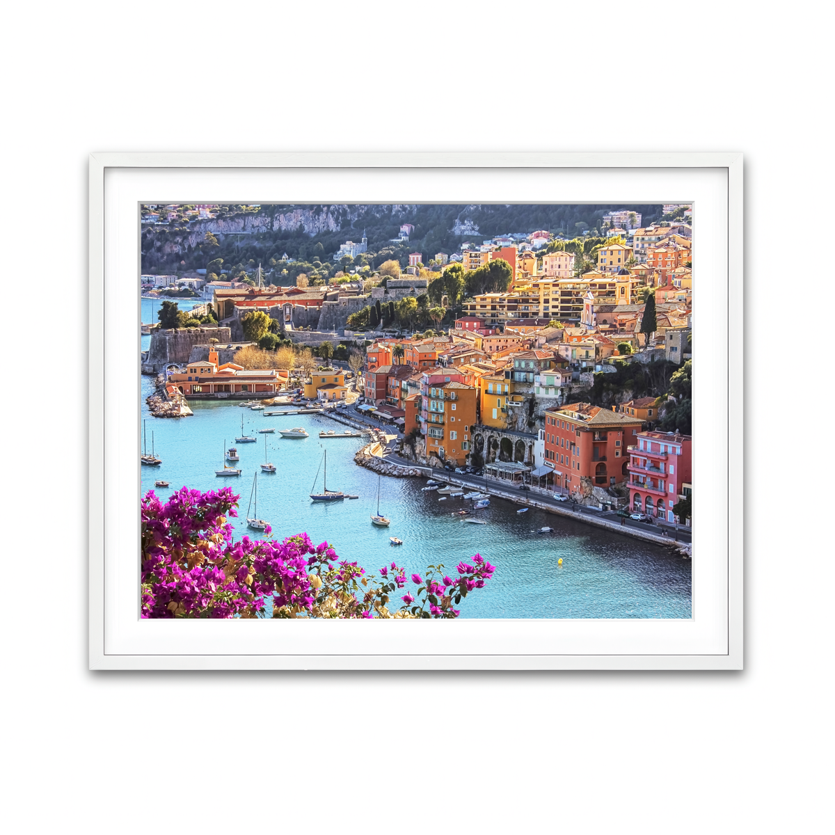 Framed Print 4x3 White