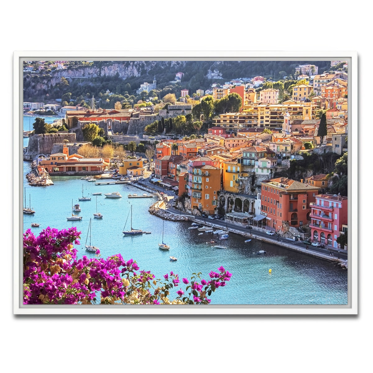 AUTO-MOCKUP WHITE | Villefranche | 1 Piece | White Framed Canvas | group=4x3