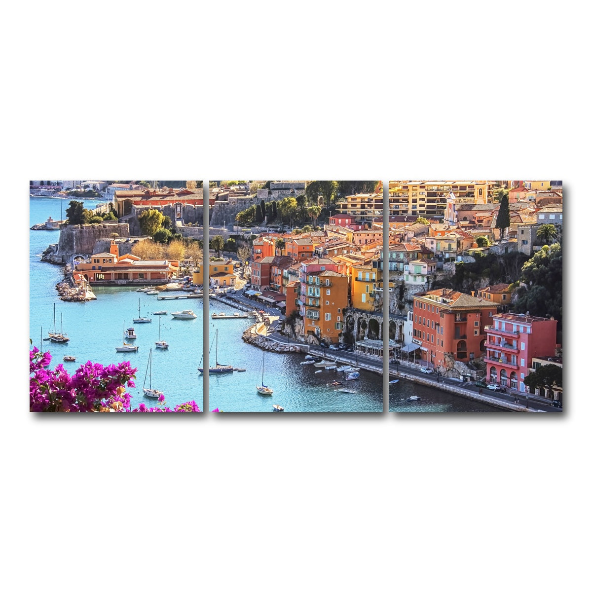 AUTO-MOCKUP WHITE | Villefranche | 3 Piece | Gallery Wrap Canvas | group=18x24