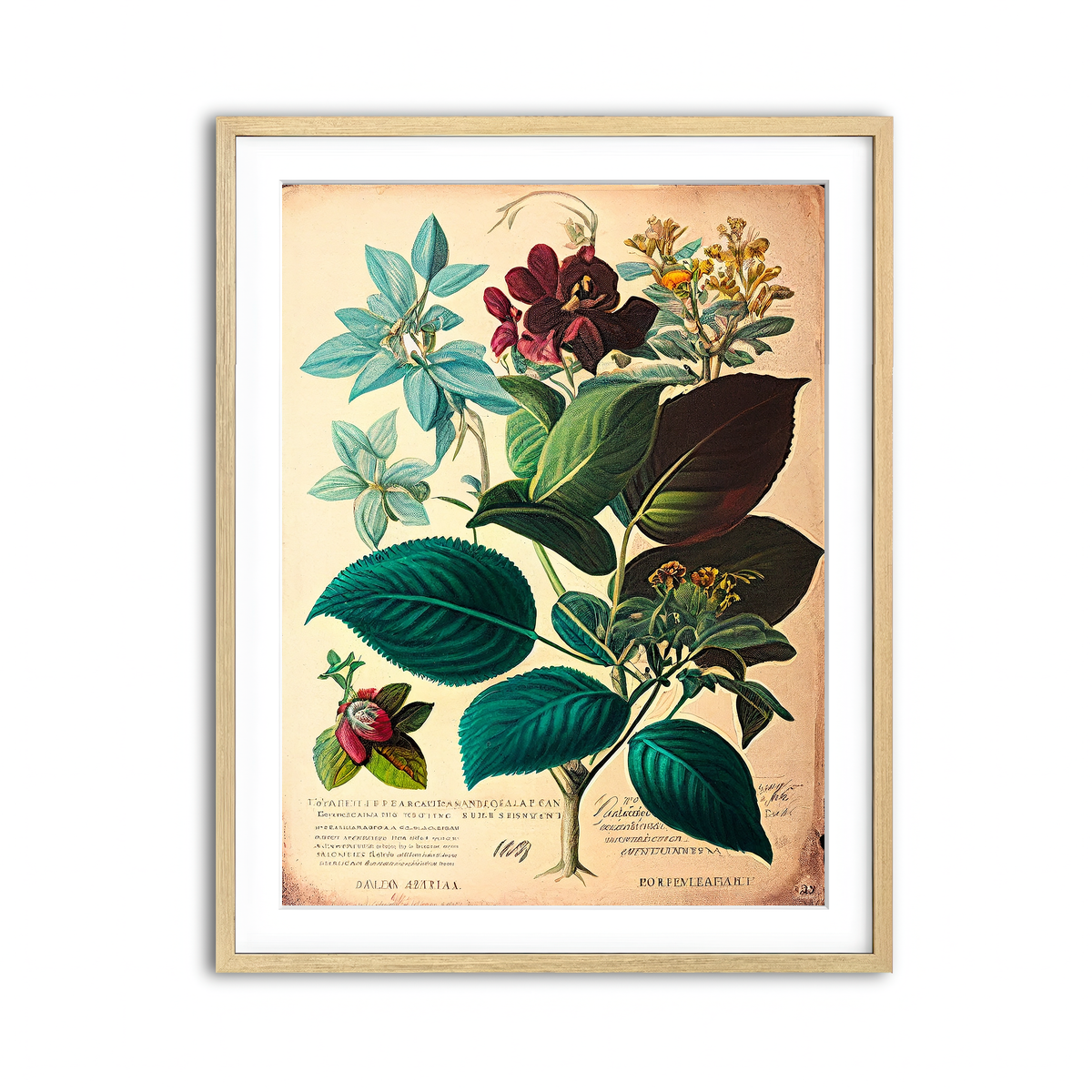 Framed Print 3x4 Natural