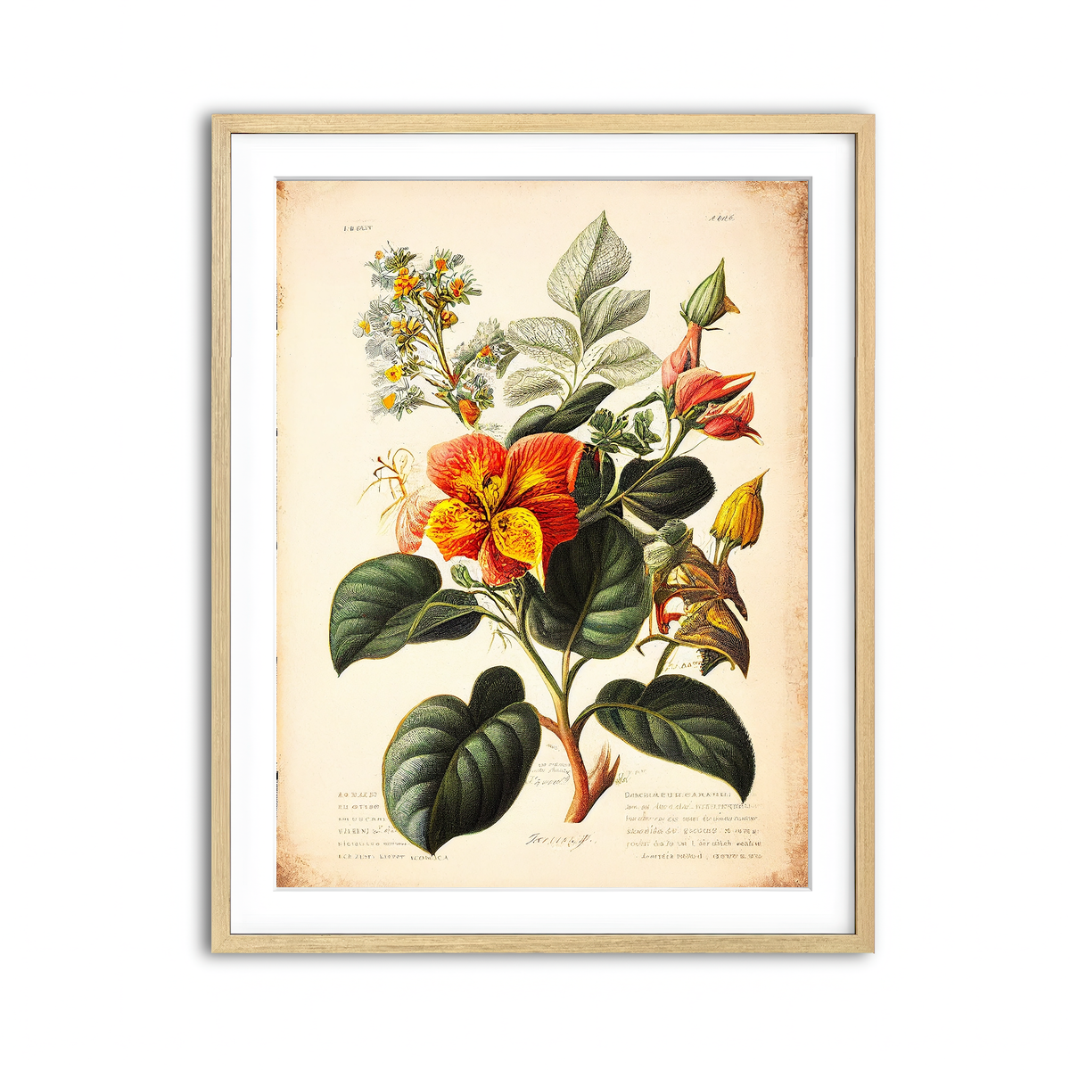 Framed Print 3x4 Natural