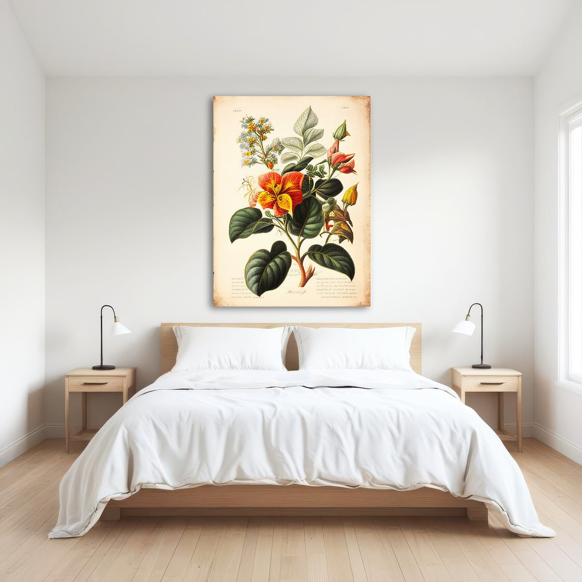 AUTO-MOCKUP ROOM | Vintage Botanical Print Series 2