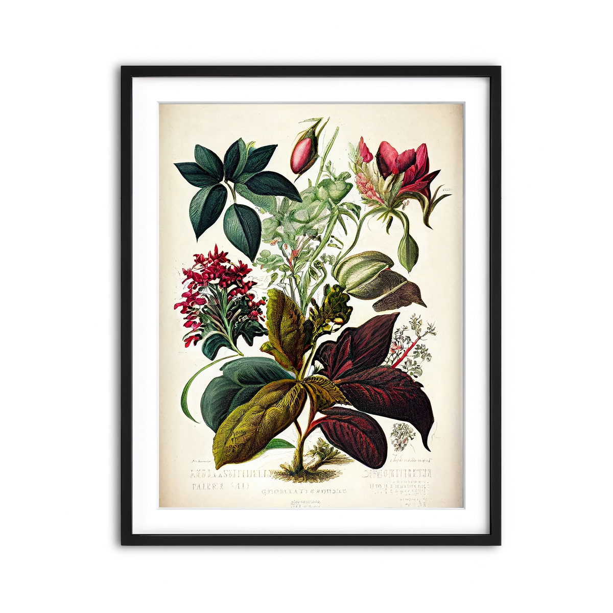 Framed Print 3x4 Black