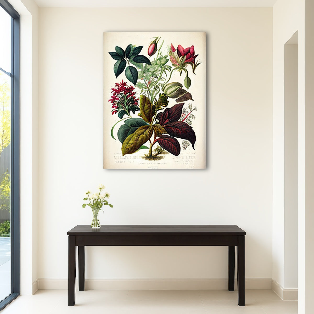 AUTO-MOCKUP ROOM | Vintage Botanical Print Series 8