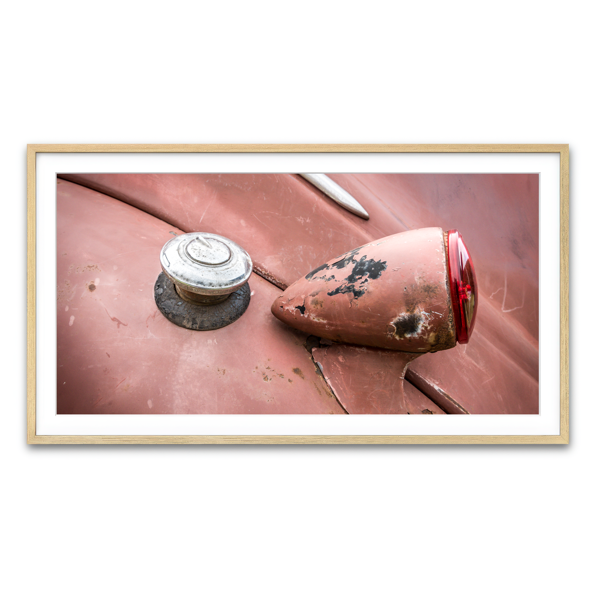 Framed Print 2x1 Natural