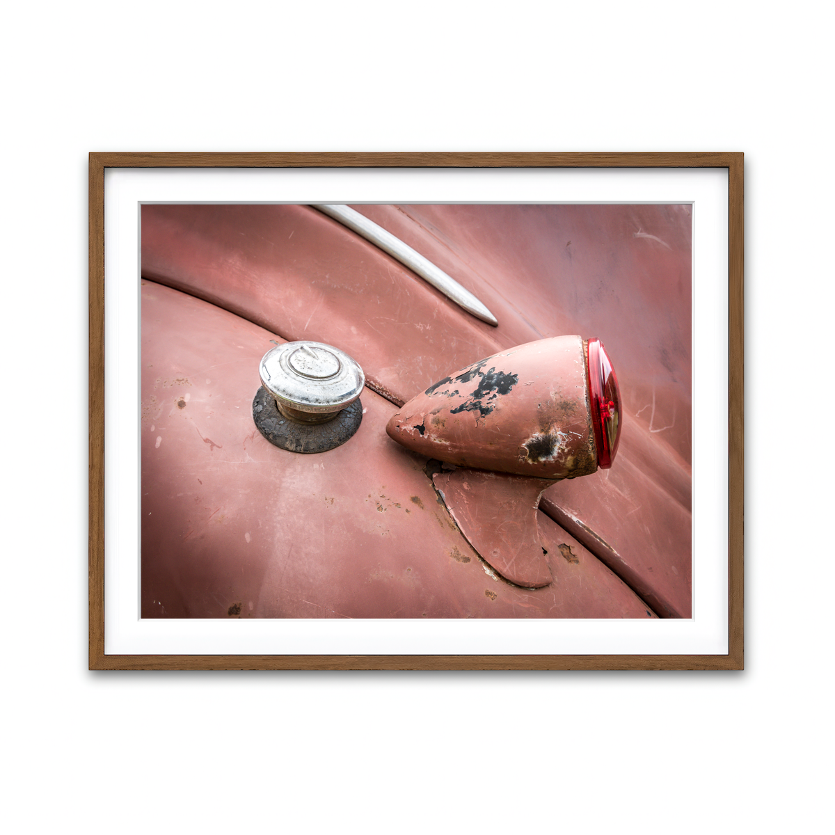 Framed Print 4x3 Walnut