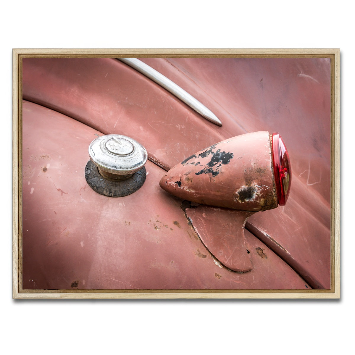 AUTO-MOCKUP WHITE | Vintage Dodge | 1 Piece | Natural Framed Canvas | group=4x3