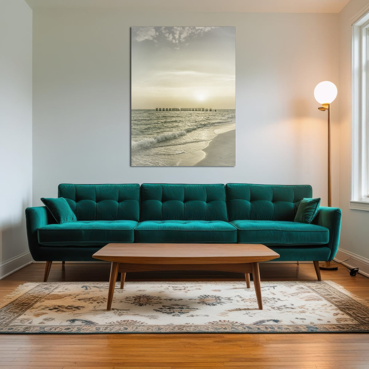 AUTO-MOCKUP ROOM | Vintage Gasparilla Island Sunset