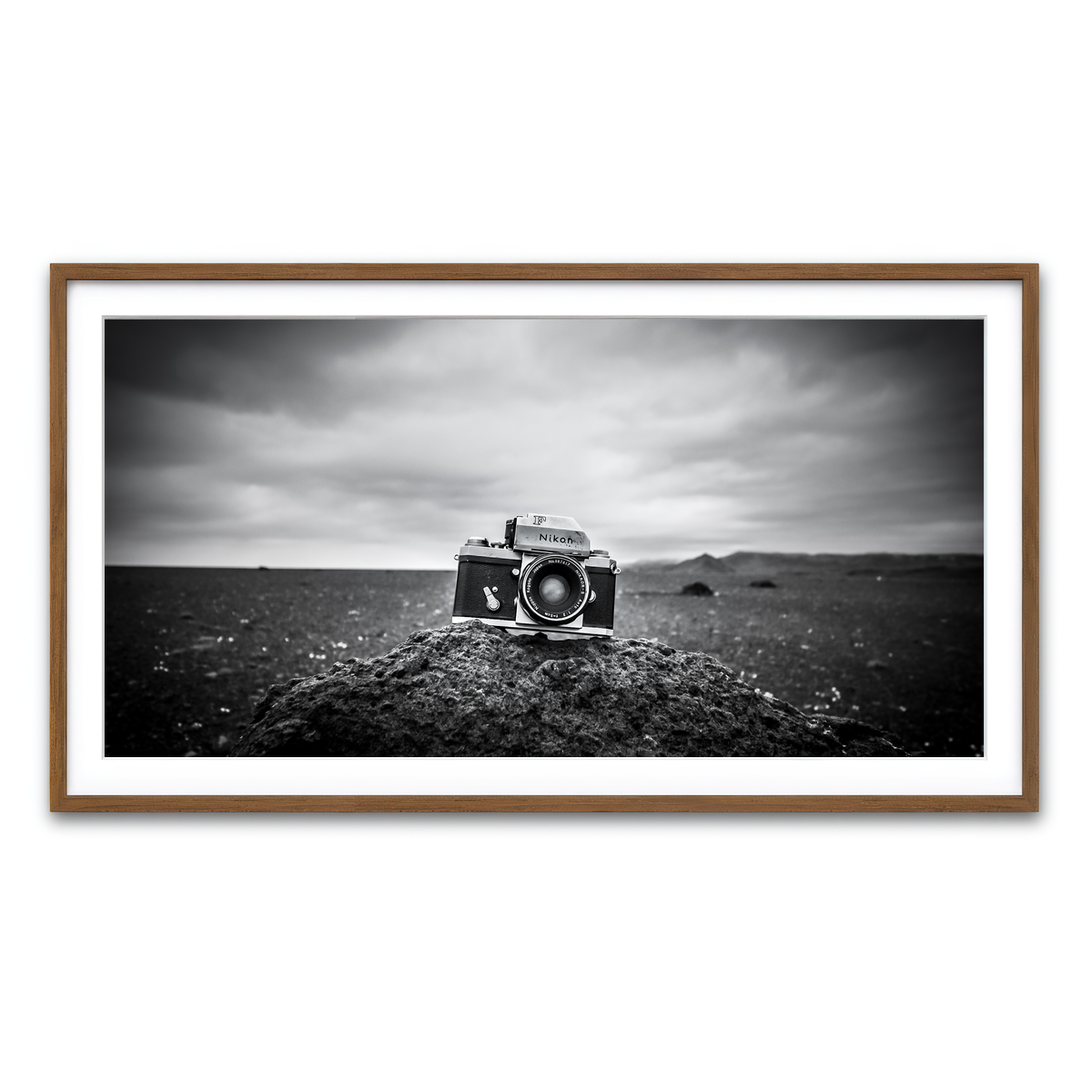 Framed Print 2x1 Walnut