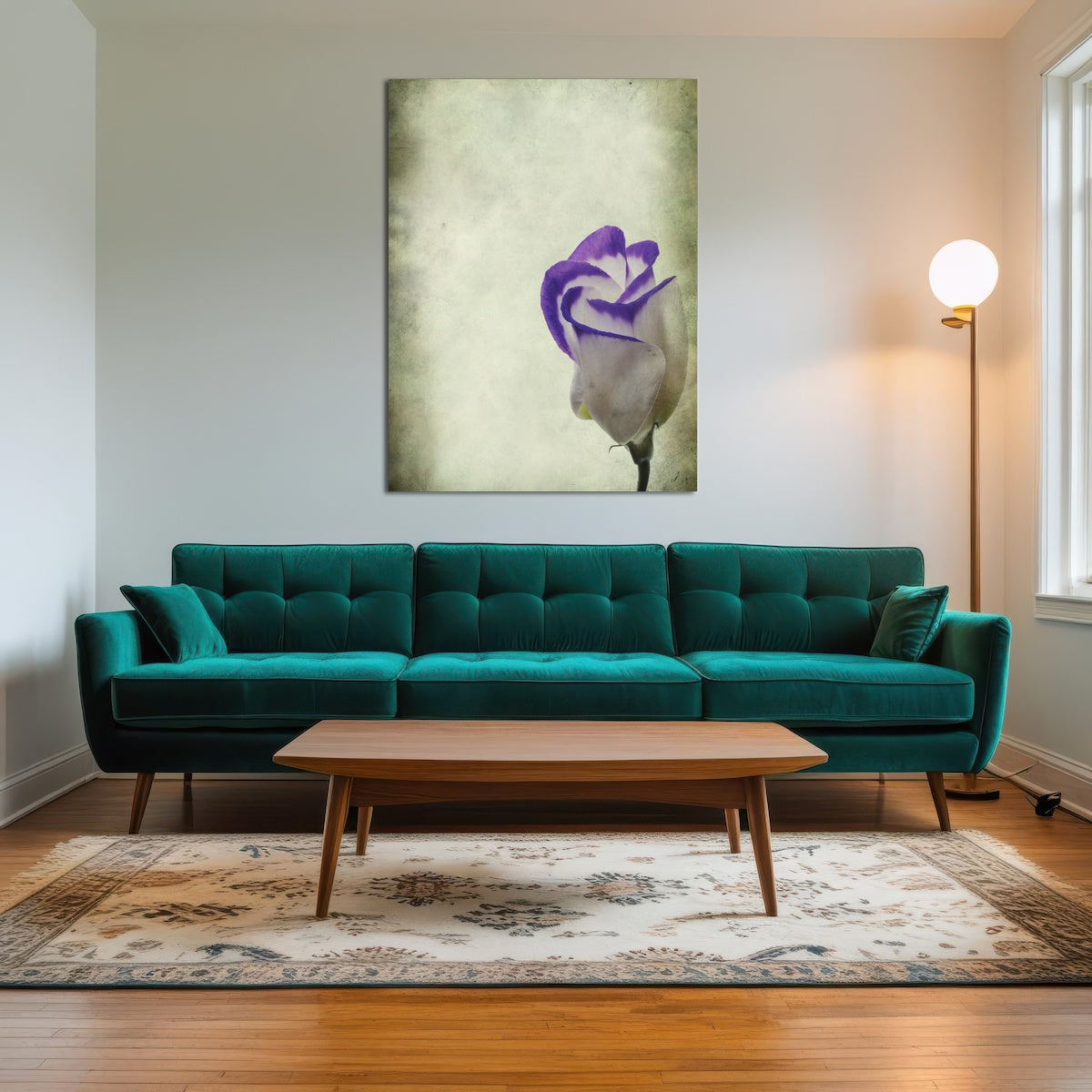 AUTO-MOCKUP ROOM | Vintage Lisianthus