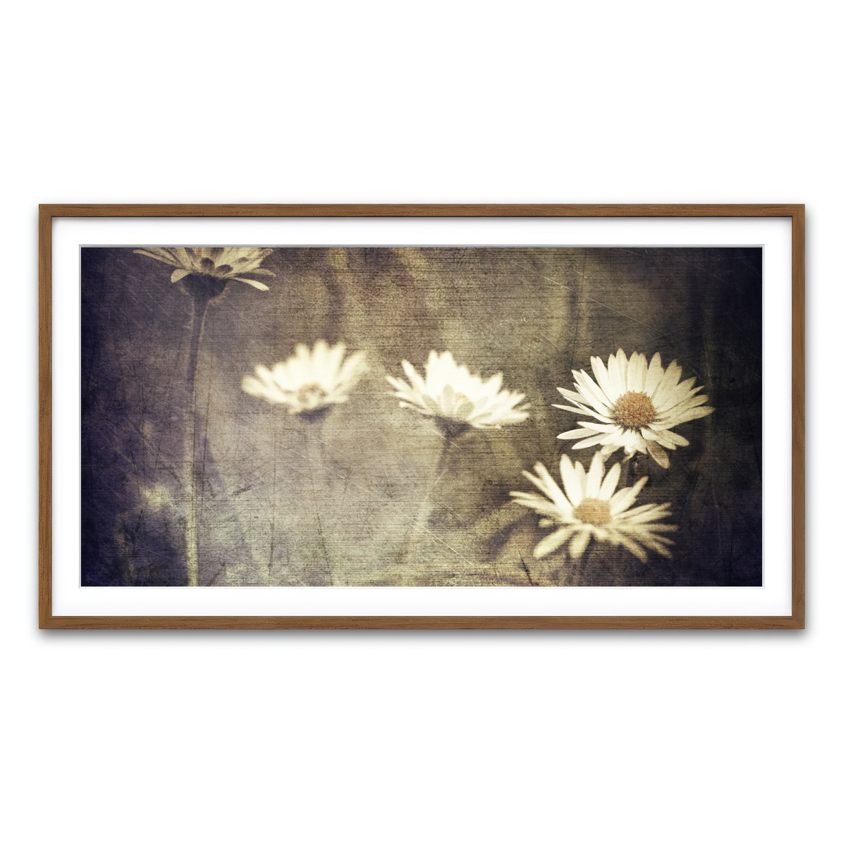 Framed Print 2x1 Walnut