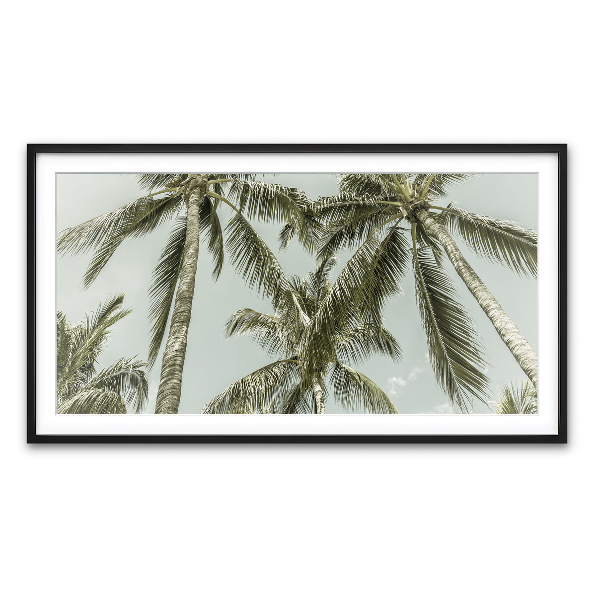 Framed Print 2x1 Black
