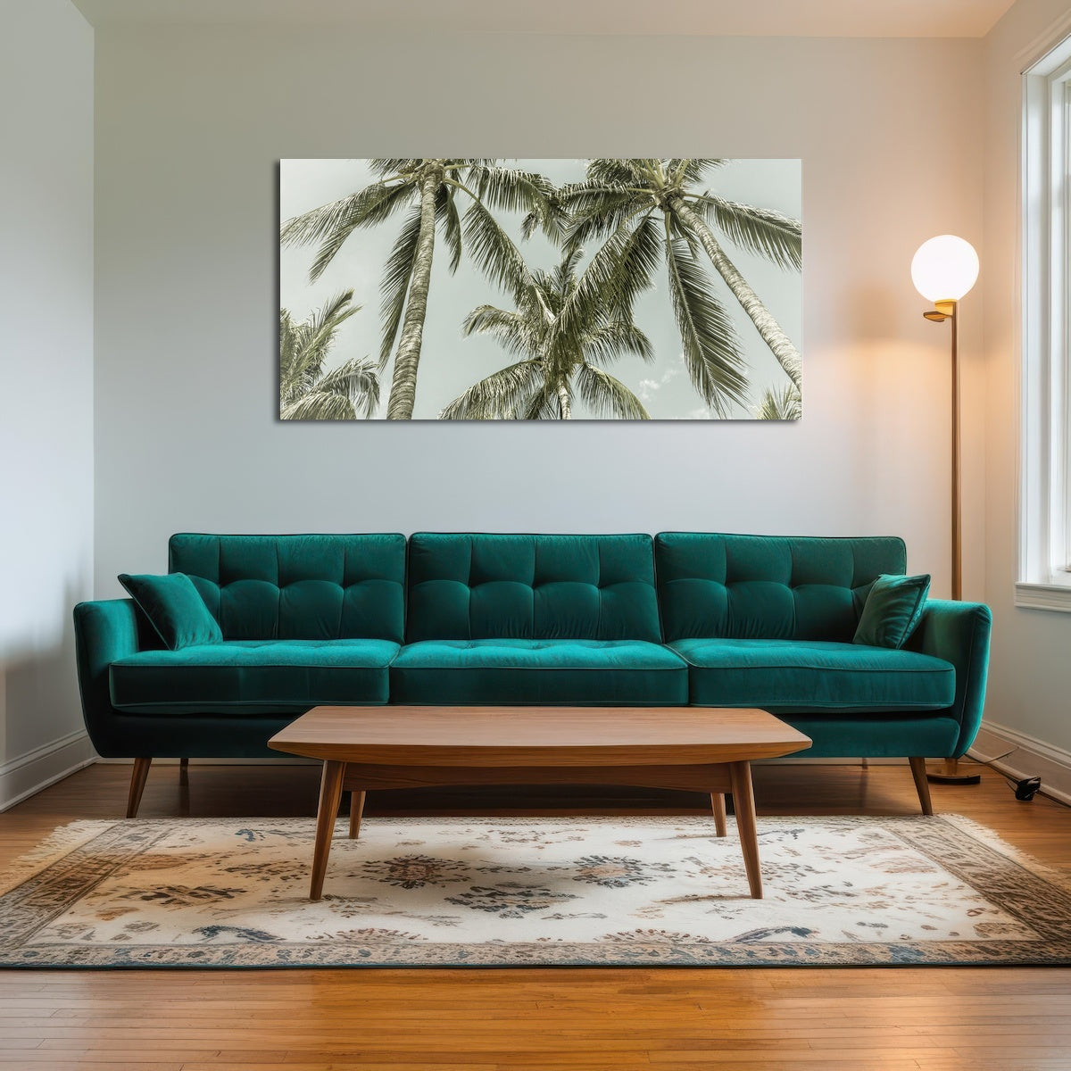 AUTO-MOCKUP ROOM | Vintage Palm Trees