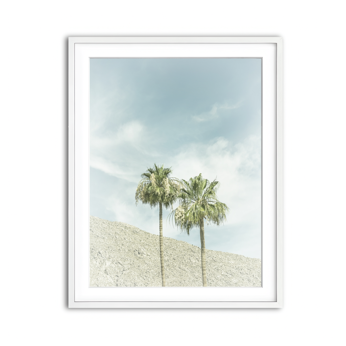 Framed Print 3x4 White