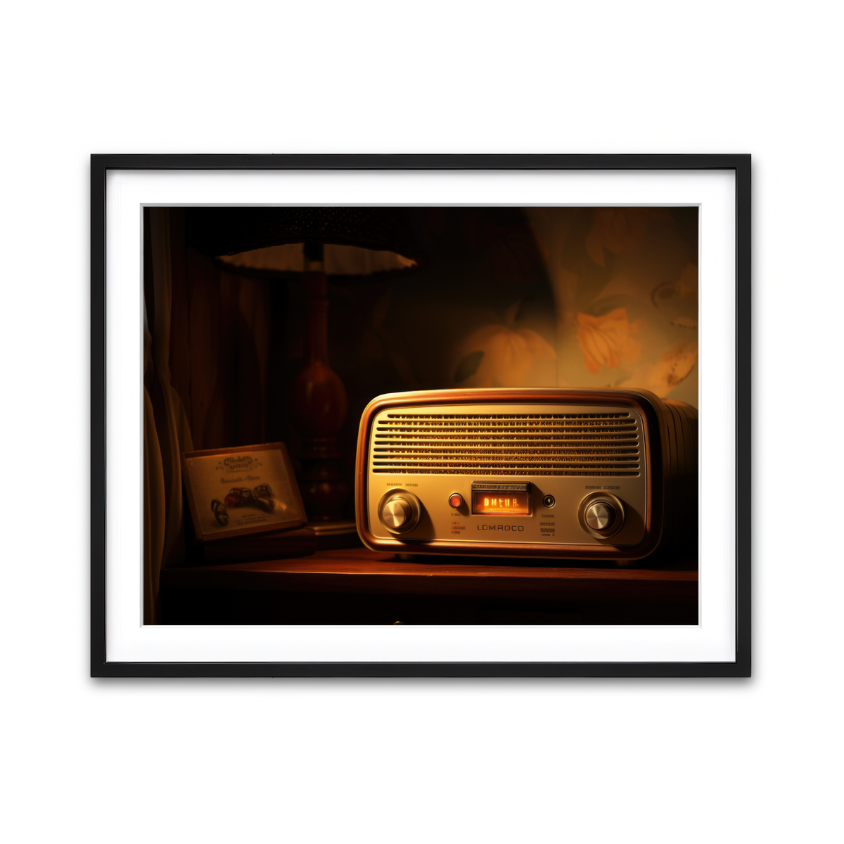 Framed Print 4x3 Black