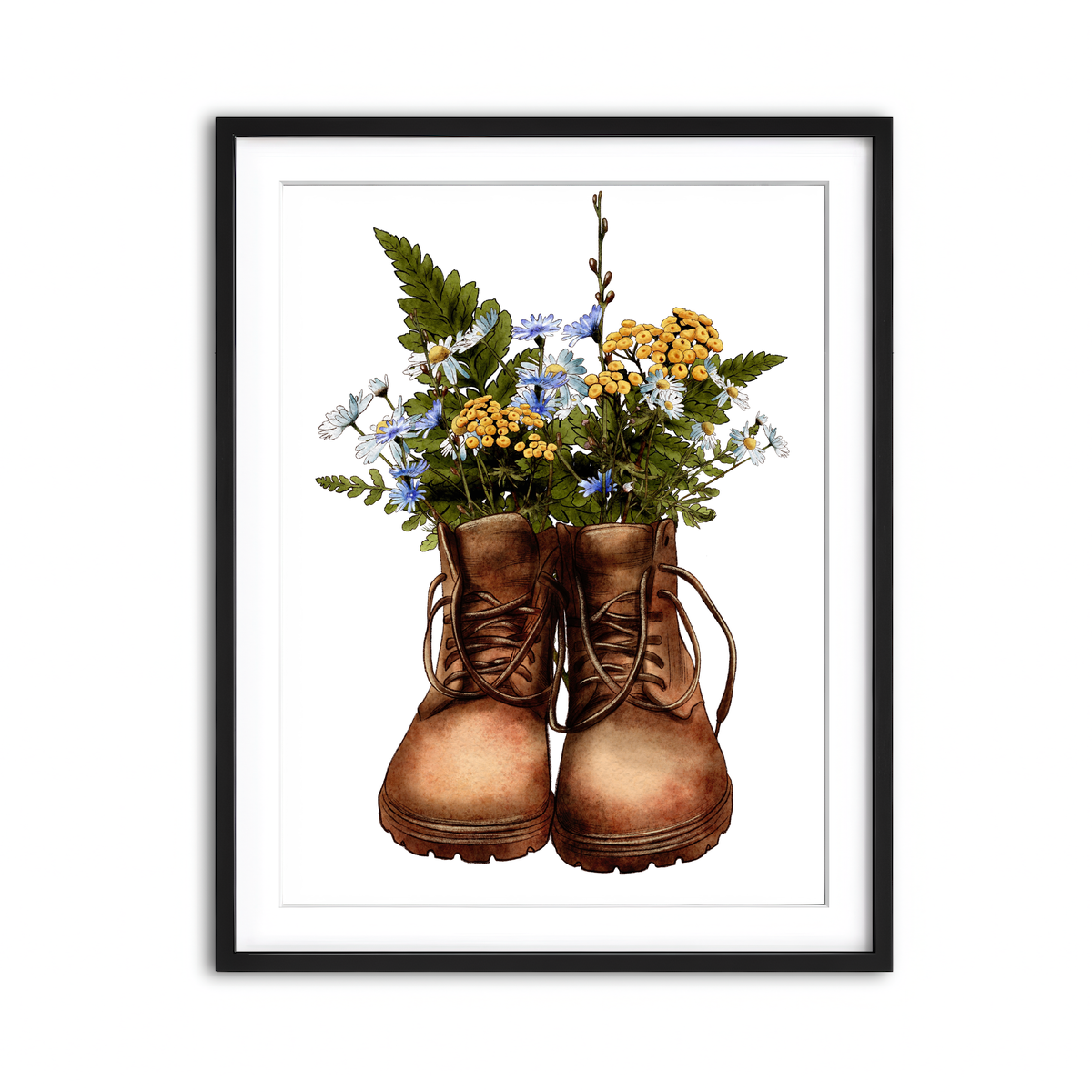 Framed Print 3x4 Black