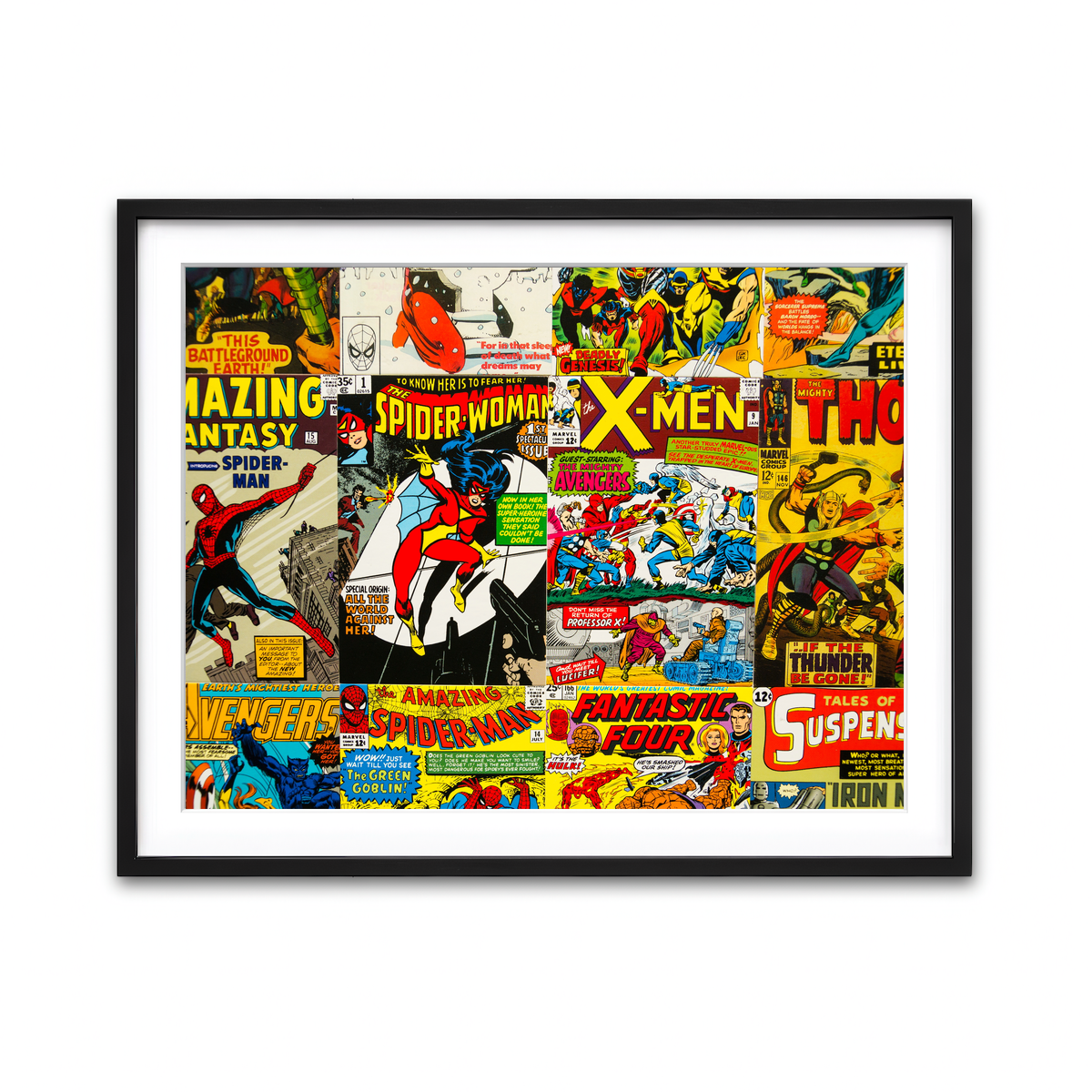 Framed Print 4x3 Black