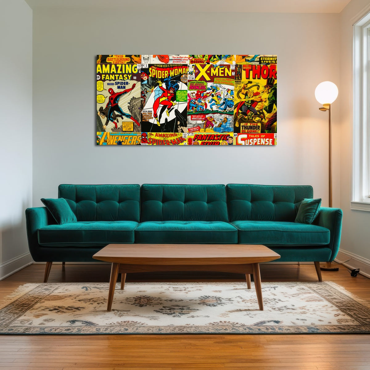 AUTO-MOCKUP ROOM | Vintage comic Covers