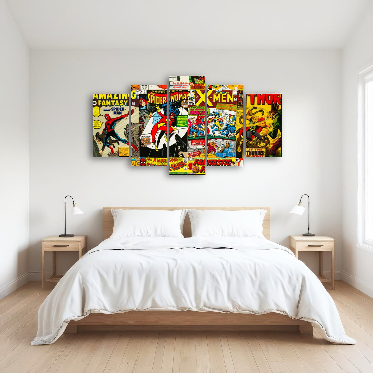 AUTO-MOCKUP ROOM | Vintage comic Covers