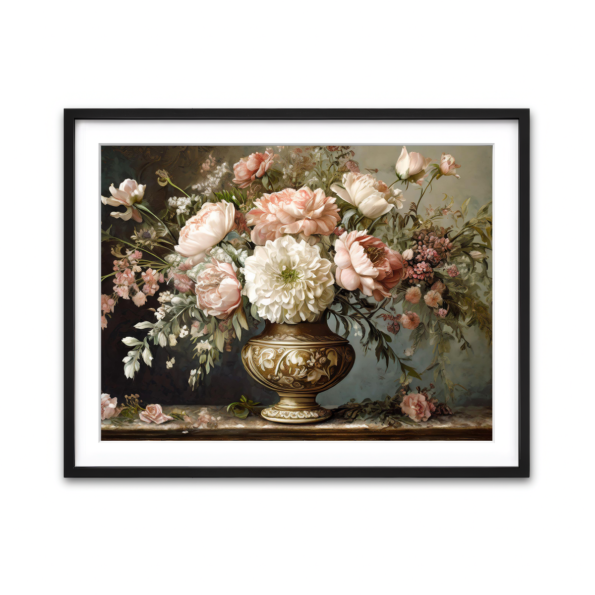 Framed Print 4x3 Black