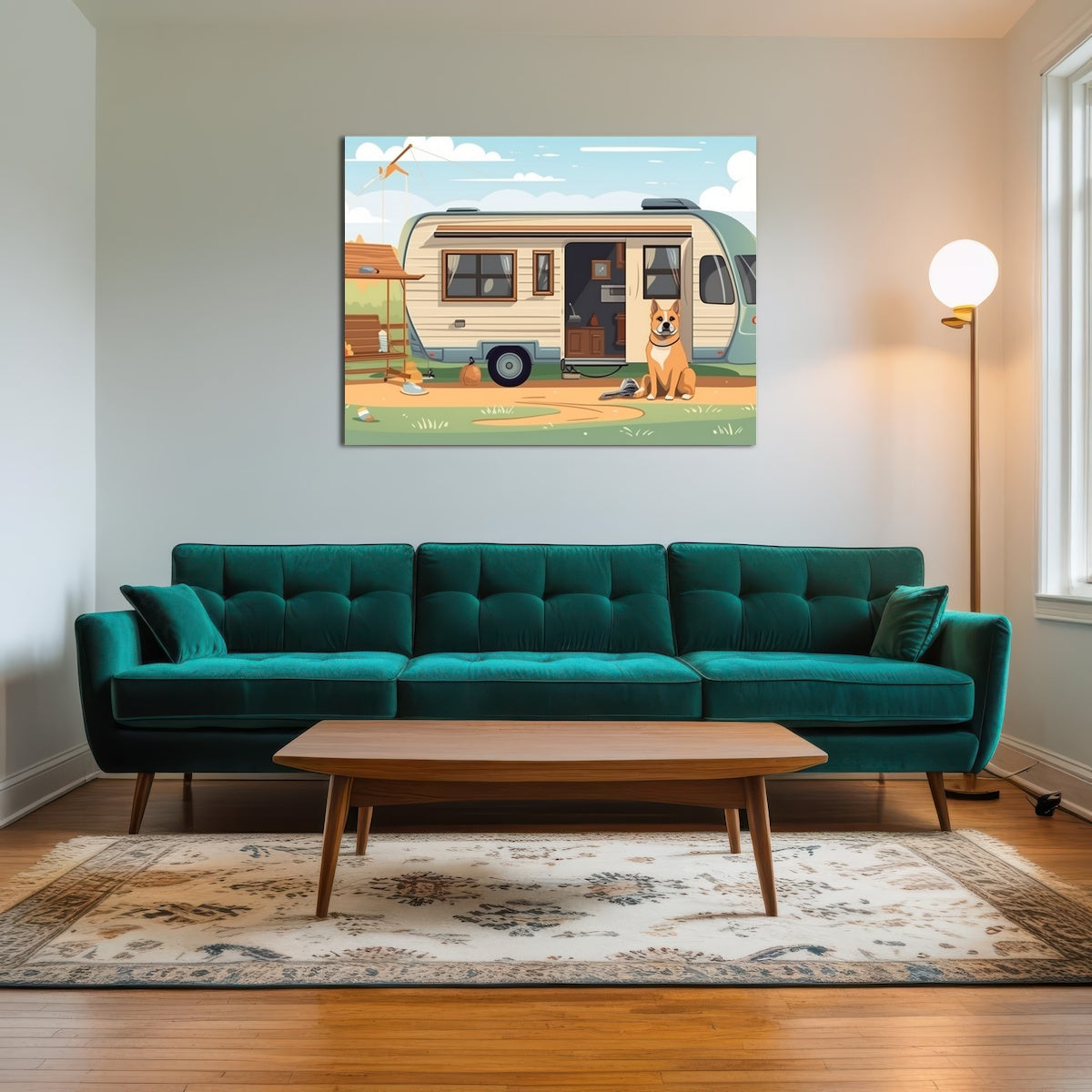 AUTO-MOCKUP ROOM | Vintage mini van transport