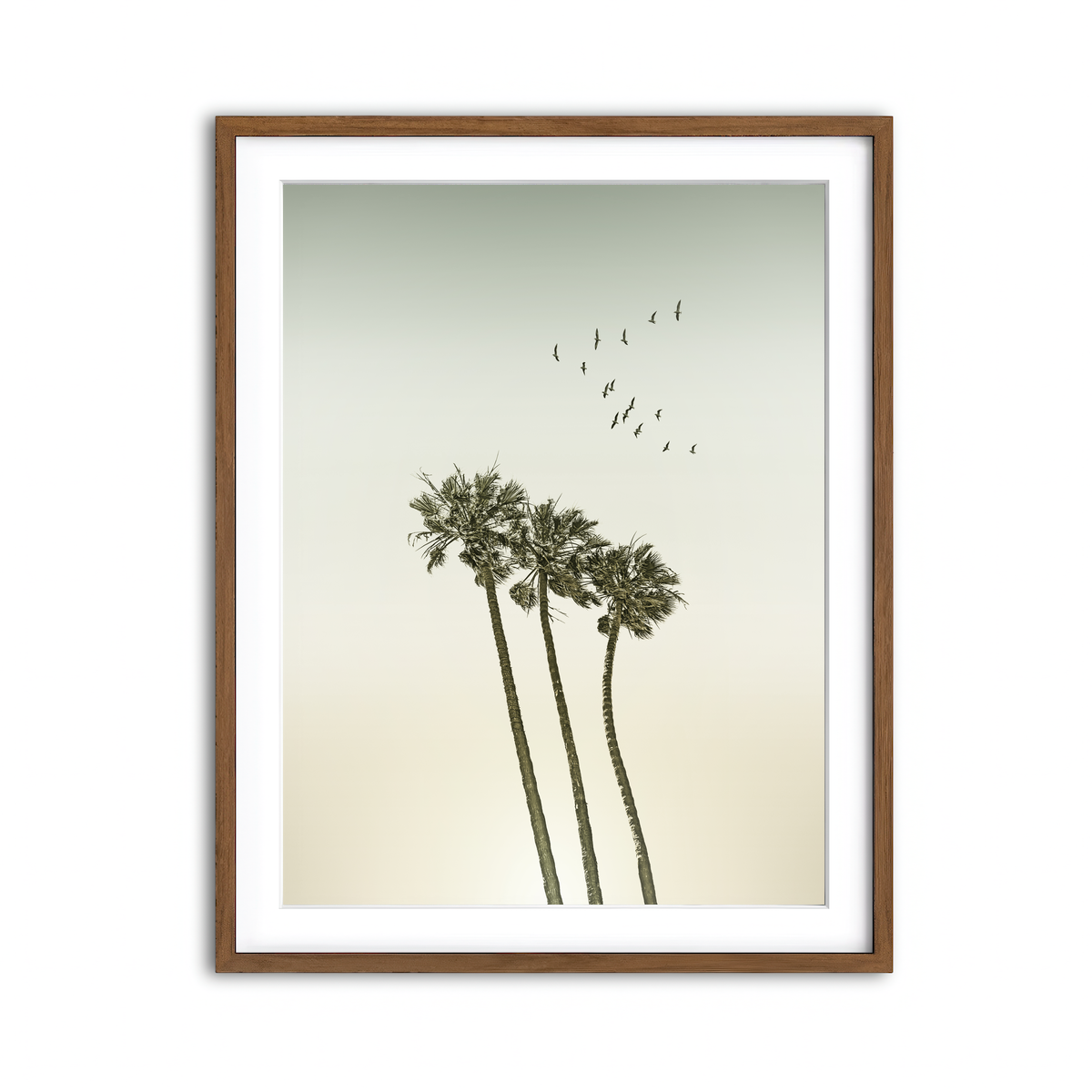 Framed Print 3x4 Walnut