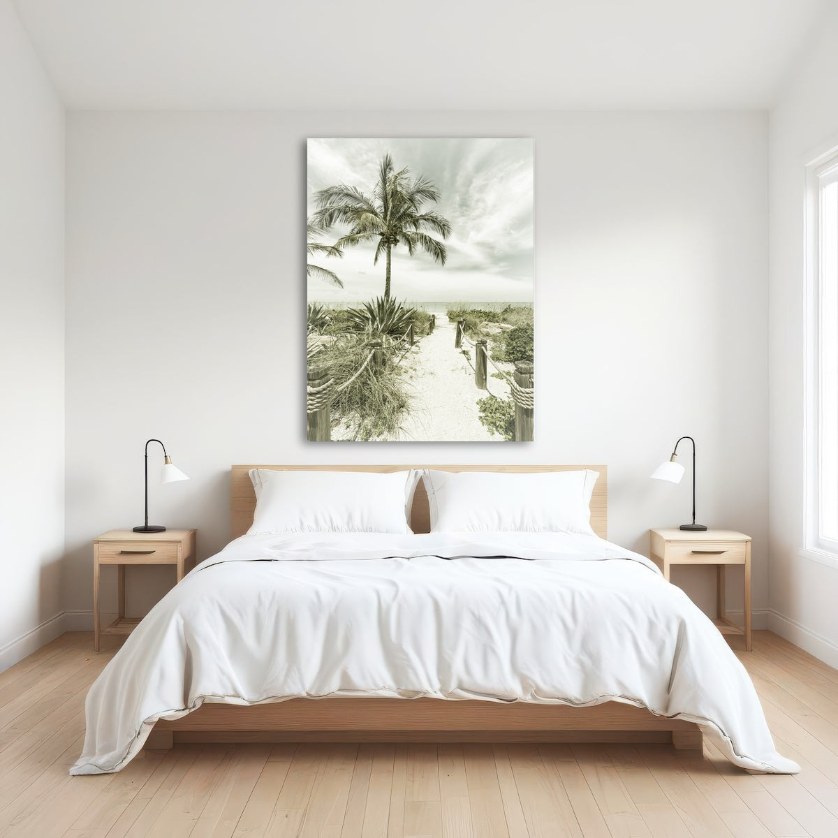 AUTO-MOCKUP ROOM | Vintage path to the beach