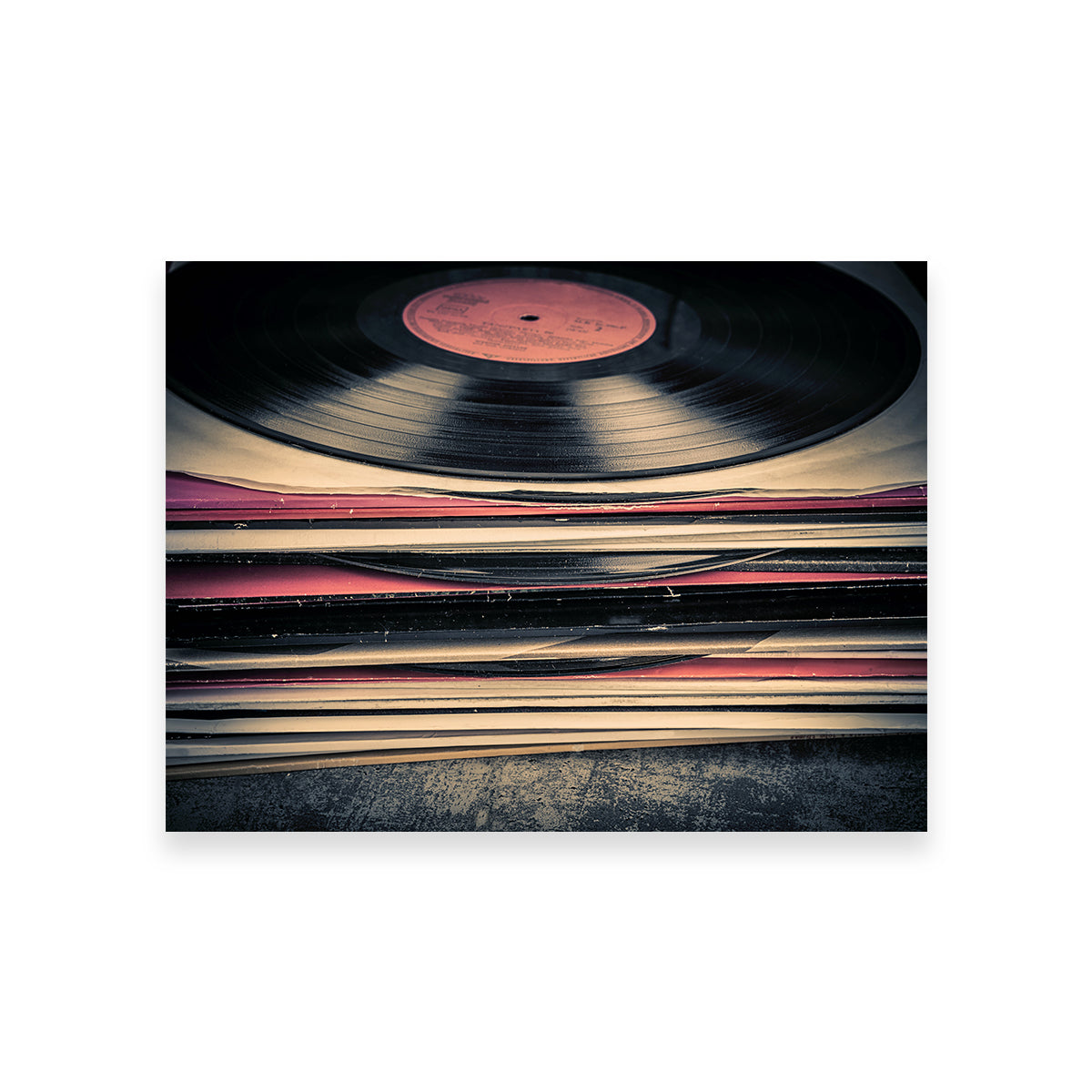 Vinyl Records Wall Art