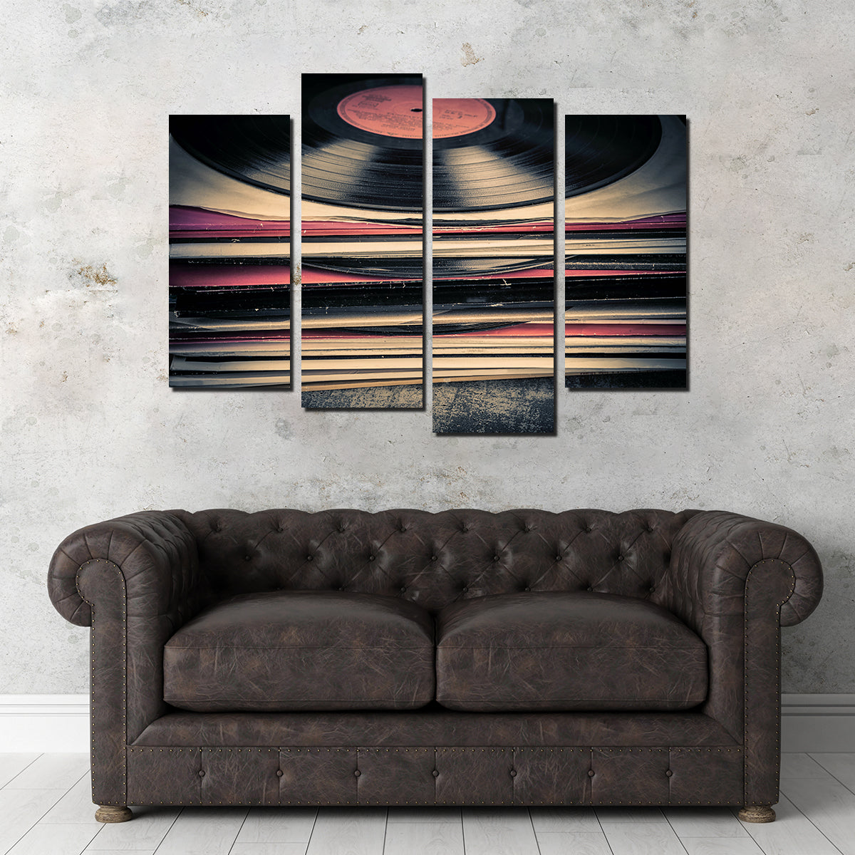 Vinyl Records Wall Art