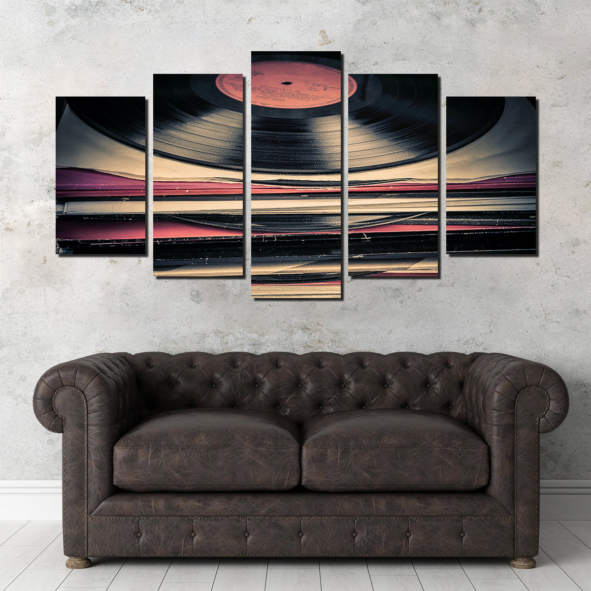 Vinyl Records Wall Art