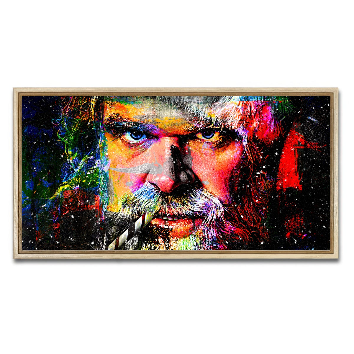 AUTO-MOCKUP WHITE | Violent Night | 1 Piece | Natural Framed Canvas | group=2x1