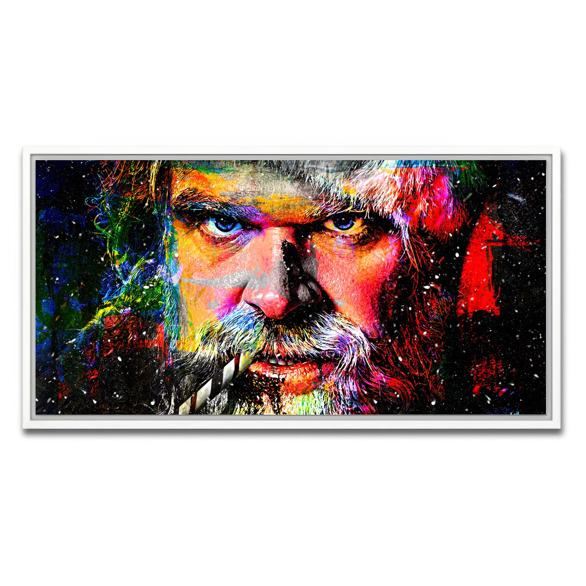 AUTO-MOCKUP WHITE | Violent Night | 1 Piece | White Framed Canvas | group=2x1