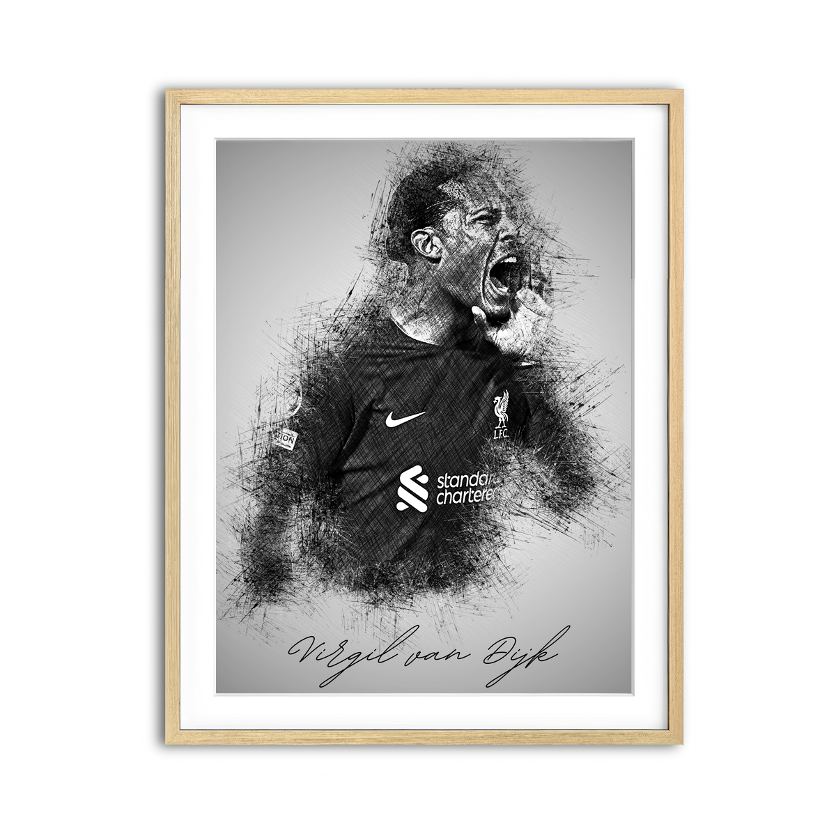 Framed Print 3x4 Natural