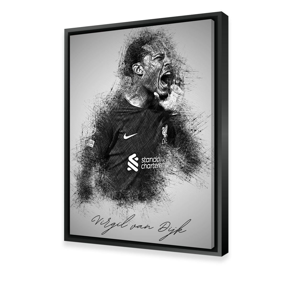 Virgil van Dijk Wall Art