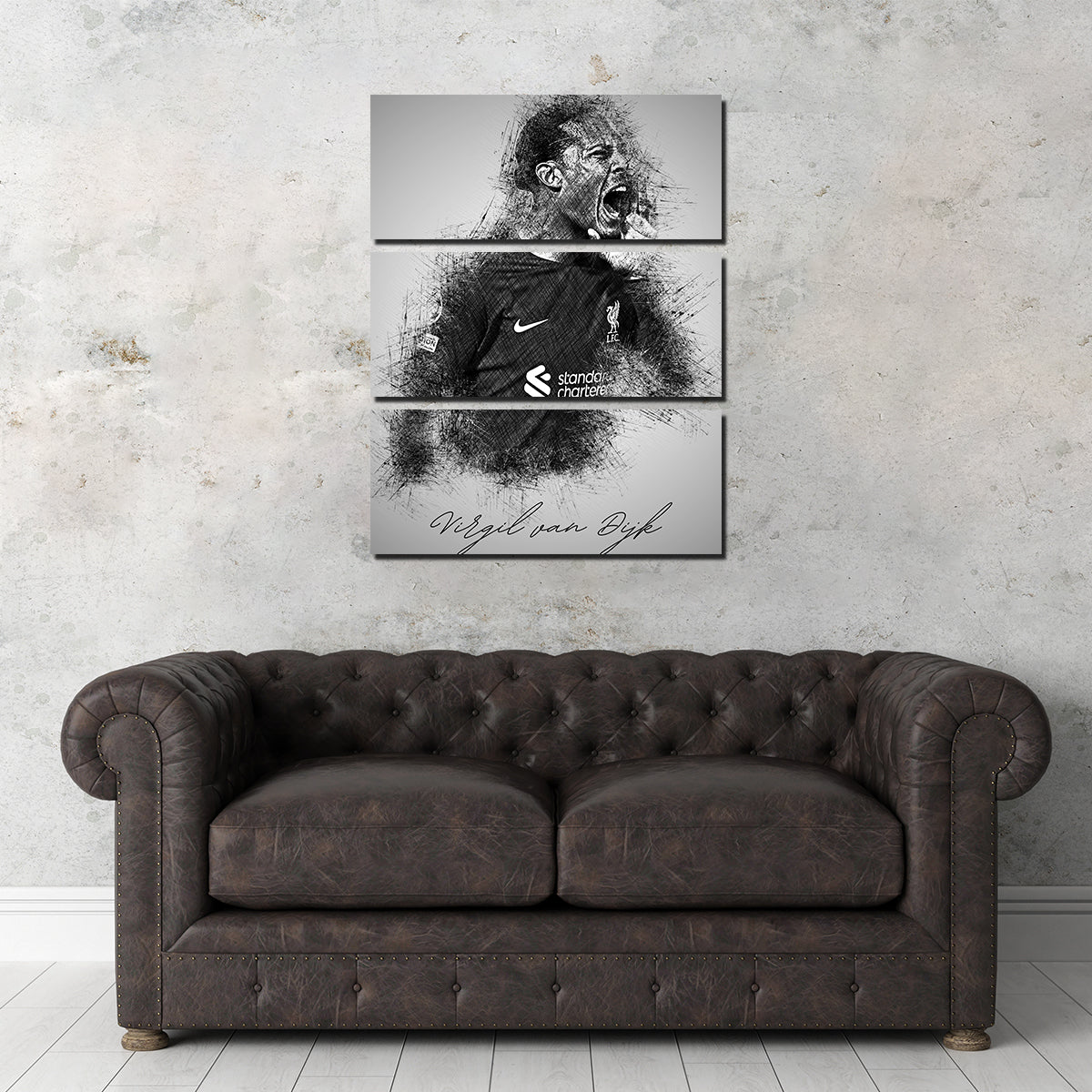 Virgil van Dijk Wall Art