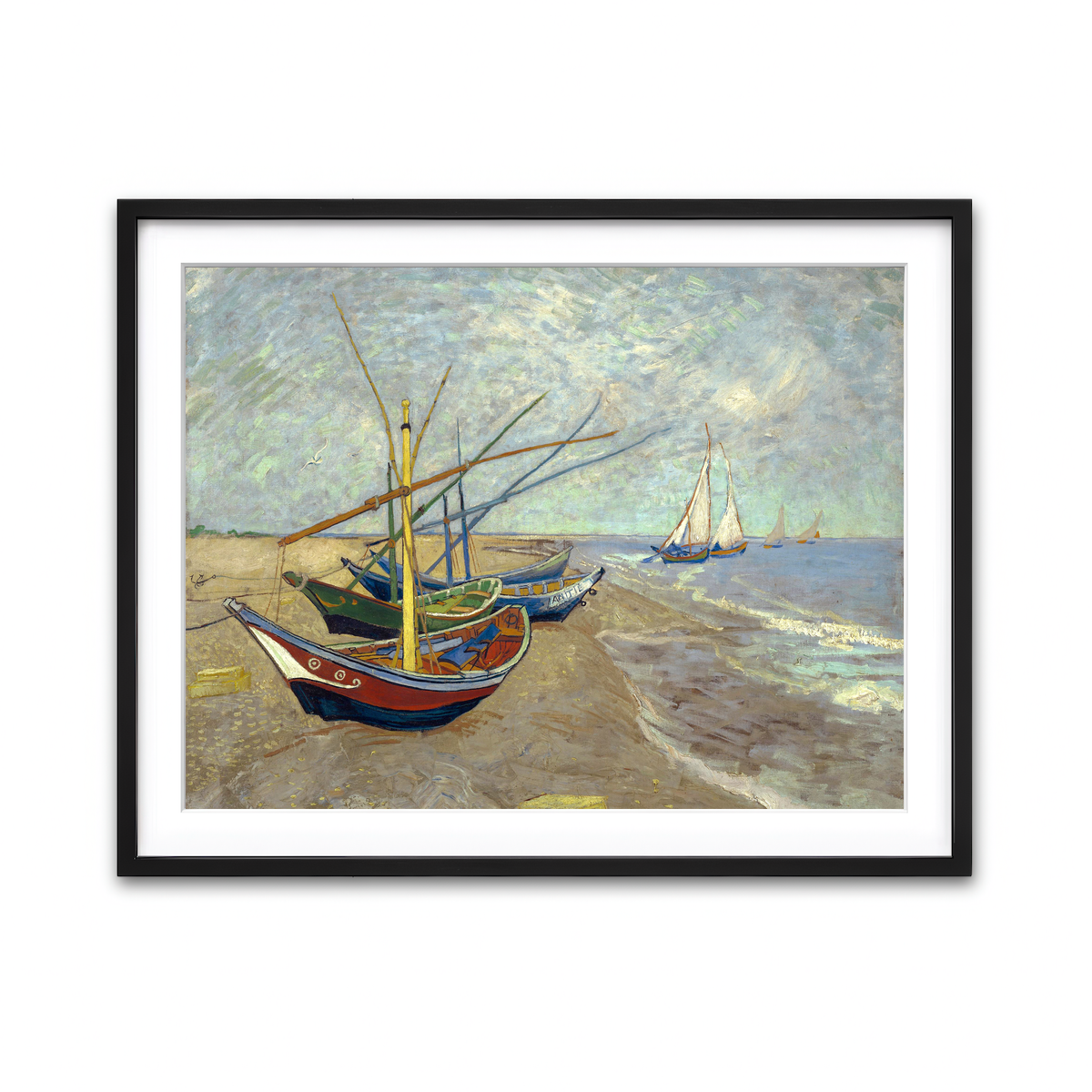 Framed Print 4x3 Black