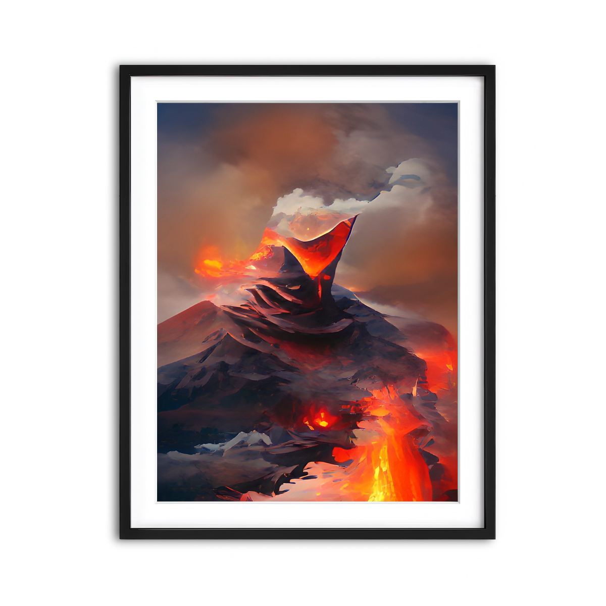 Framed Print 3x4 Black