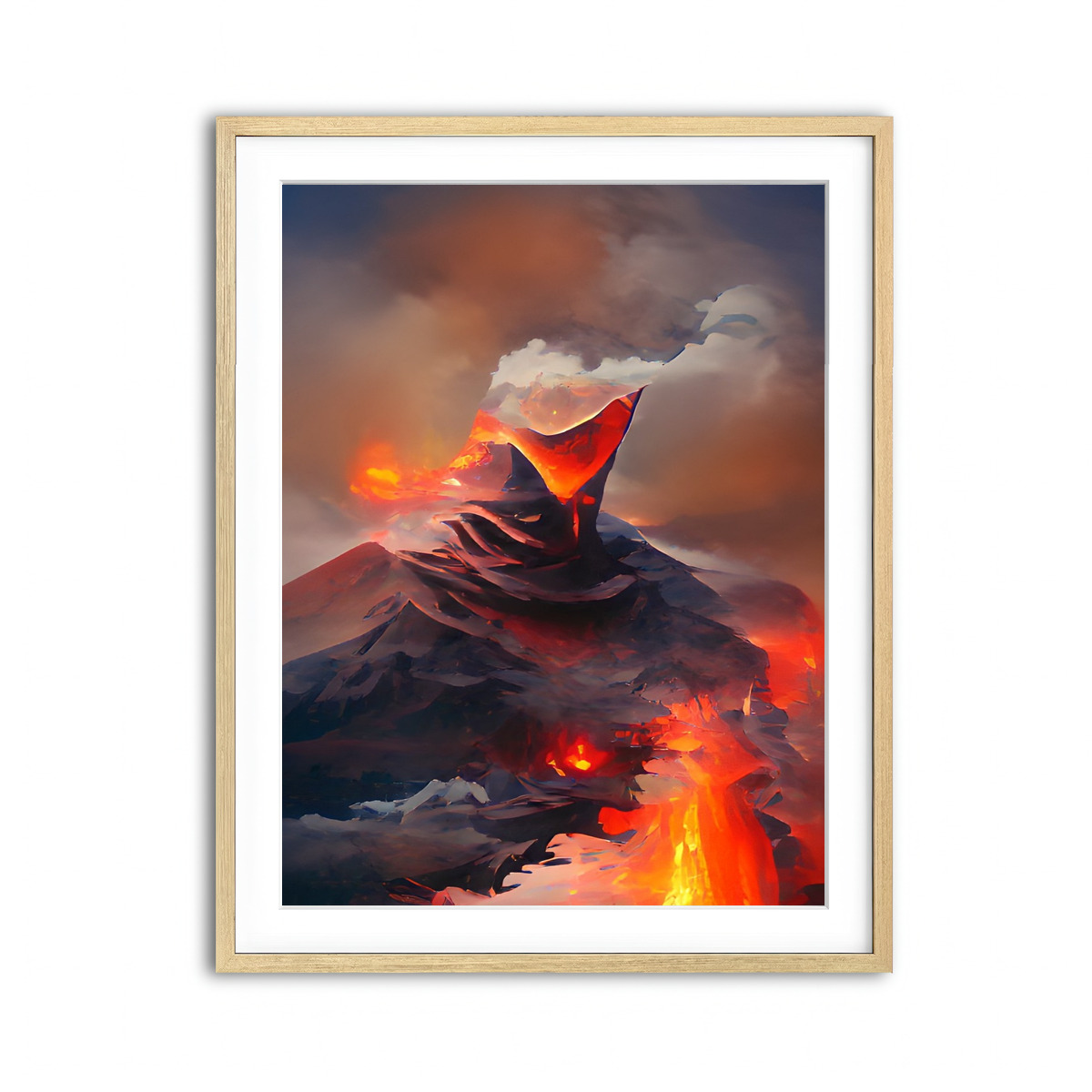 Framed Print 3x4 Natural