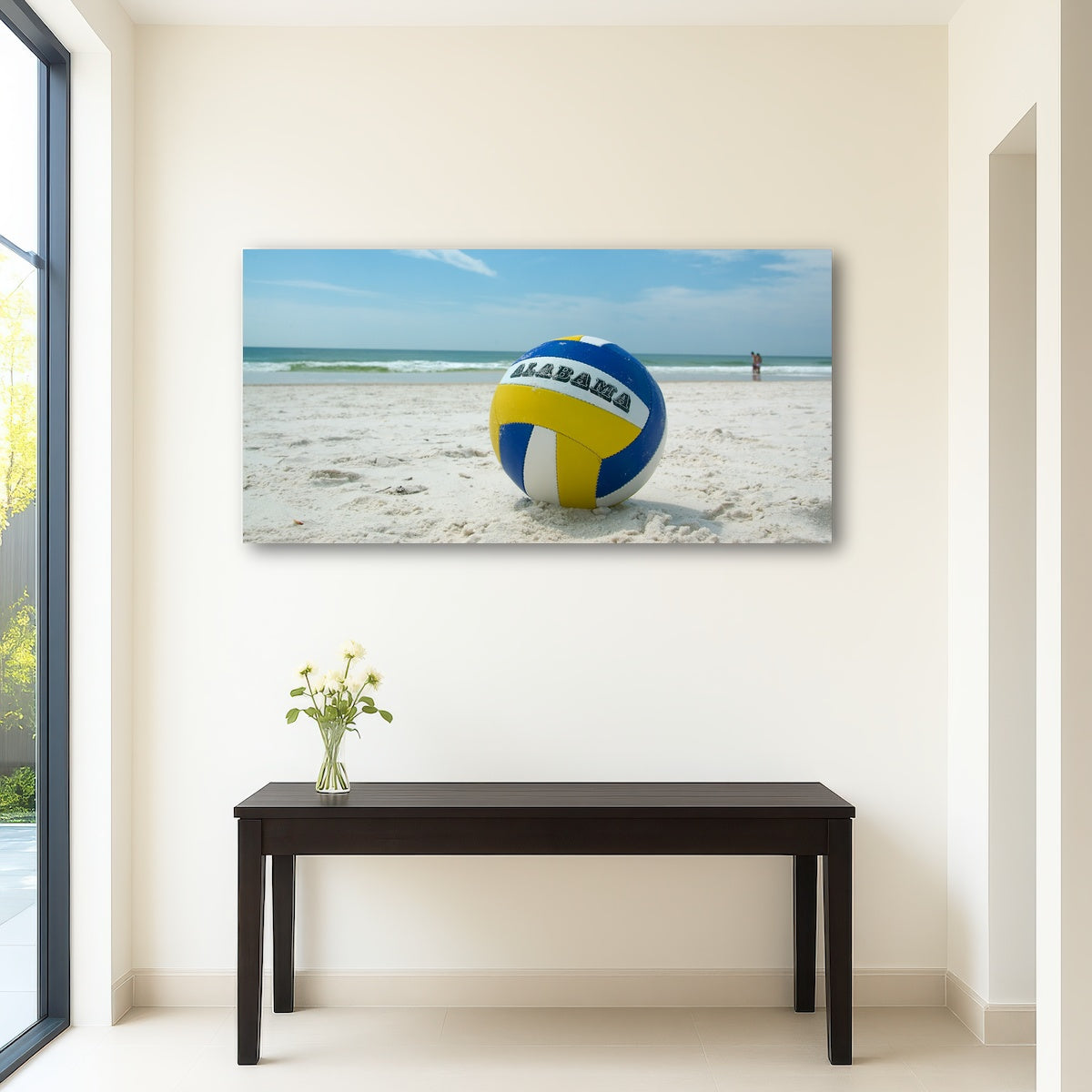 AUTO-MOCKUP ROOM | Volleyball on the beach at Gulf State Park